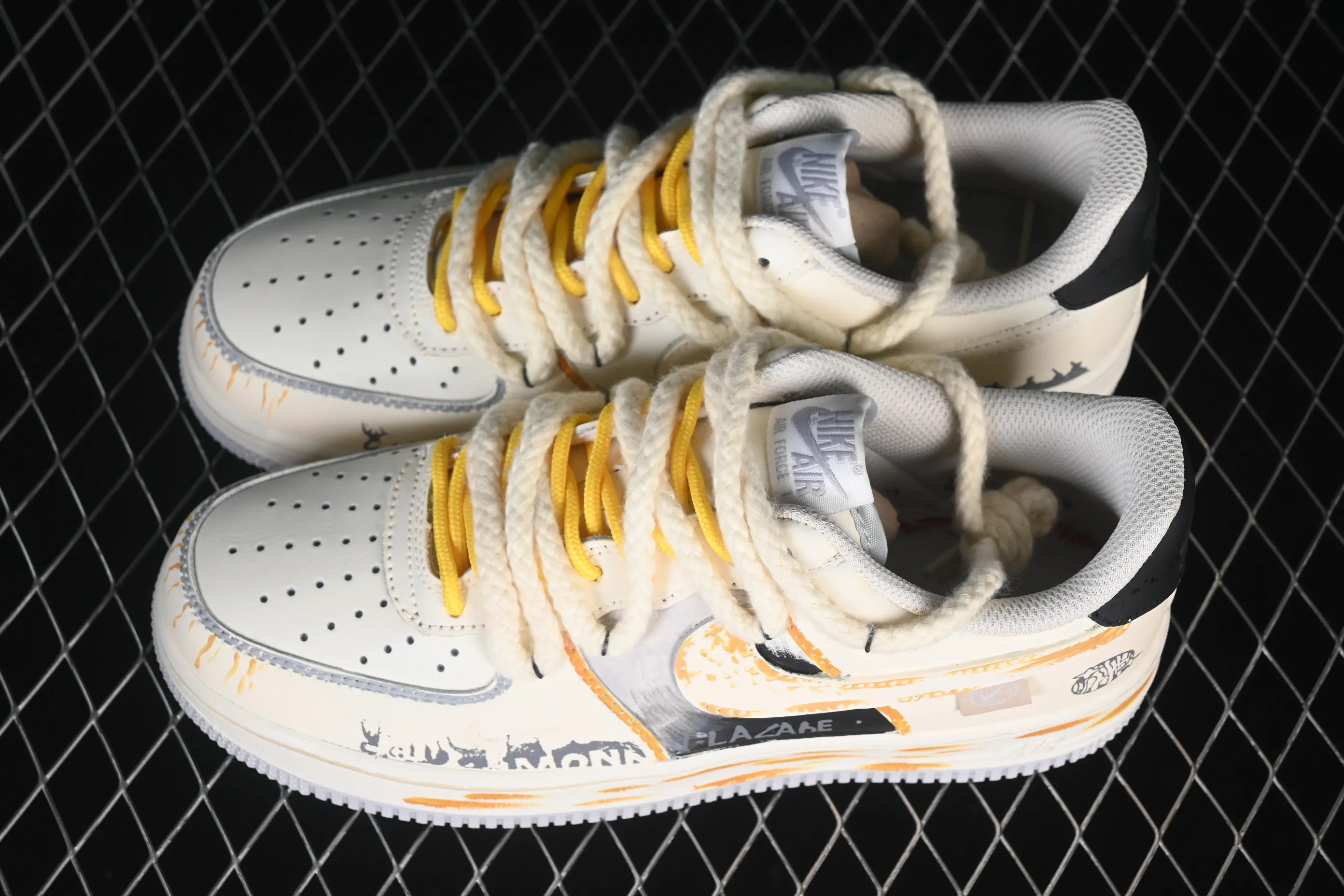 All categories Nk Air Force 1 Air Force series Nk Air Force 1 Low Air Force low-top Nike Air Force 1'07 Low "Graffiti White Paper" Hand-painted graffiti Graffiti White Paper Air Force low-top casual sneakers DB3301-101
